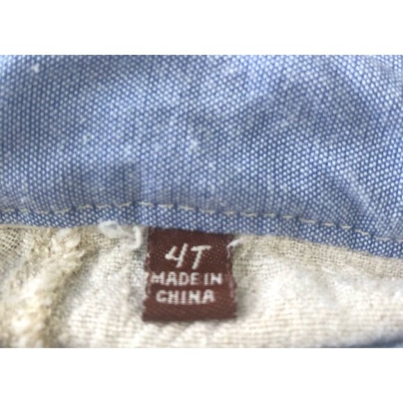 Fore! Axel & Hudson Size 4 Cream Linen Shorts - Picture 5 of 6